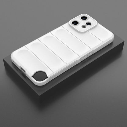 Nothing CMF Phone 2 Pro 5G Magic Shield TPU + Flannel Protective Phone Case Cover, Shockproof Scratch Resistant