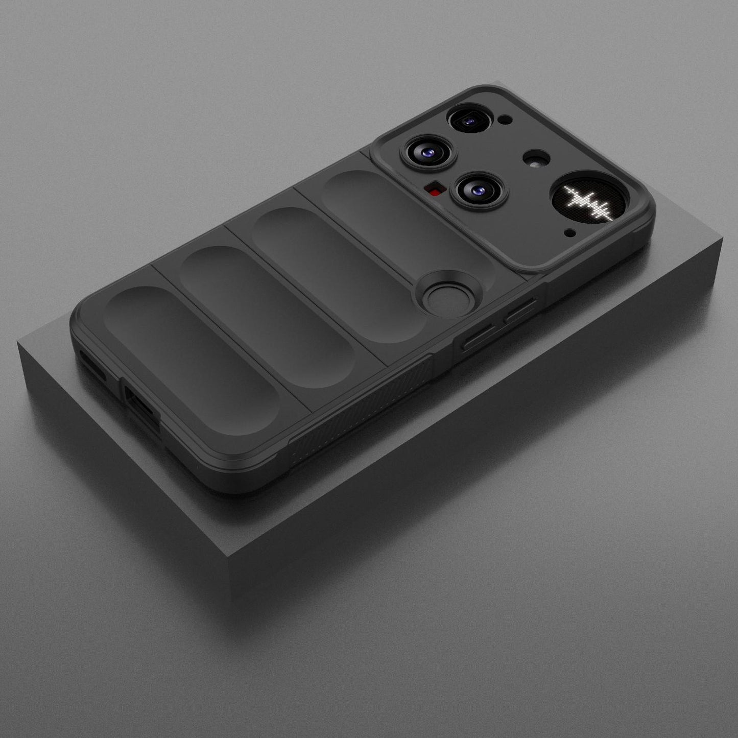 Nothing Phone 3 Magic Shield TPU + Flannel Protective Phone Case Cover, Shockproof Scratch Resistant