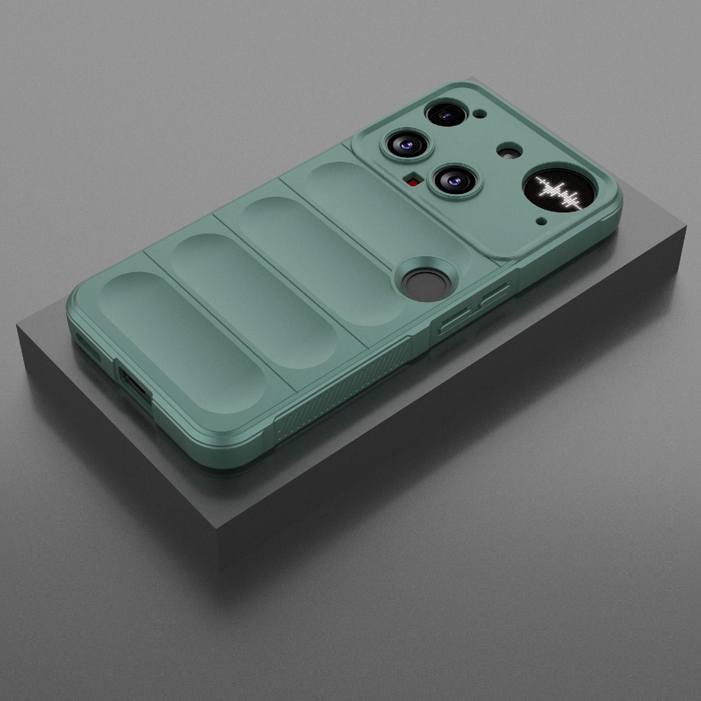 Nothing Phone 3 Magic Shield TPU + Flannel Protective Phone Case Cover, Shockproof Scratch Resistant
