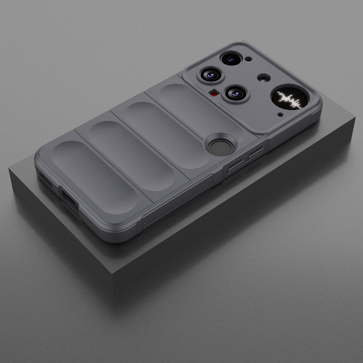 Nothing Phone 3 Magic Shield TPU + Flannel Protective Phone Case Cover, Shockproof Scratch Resistant