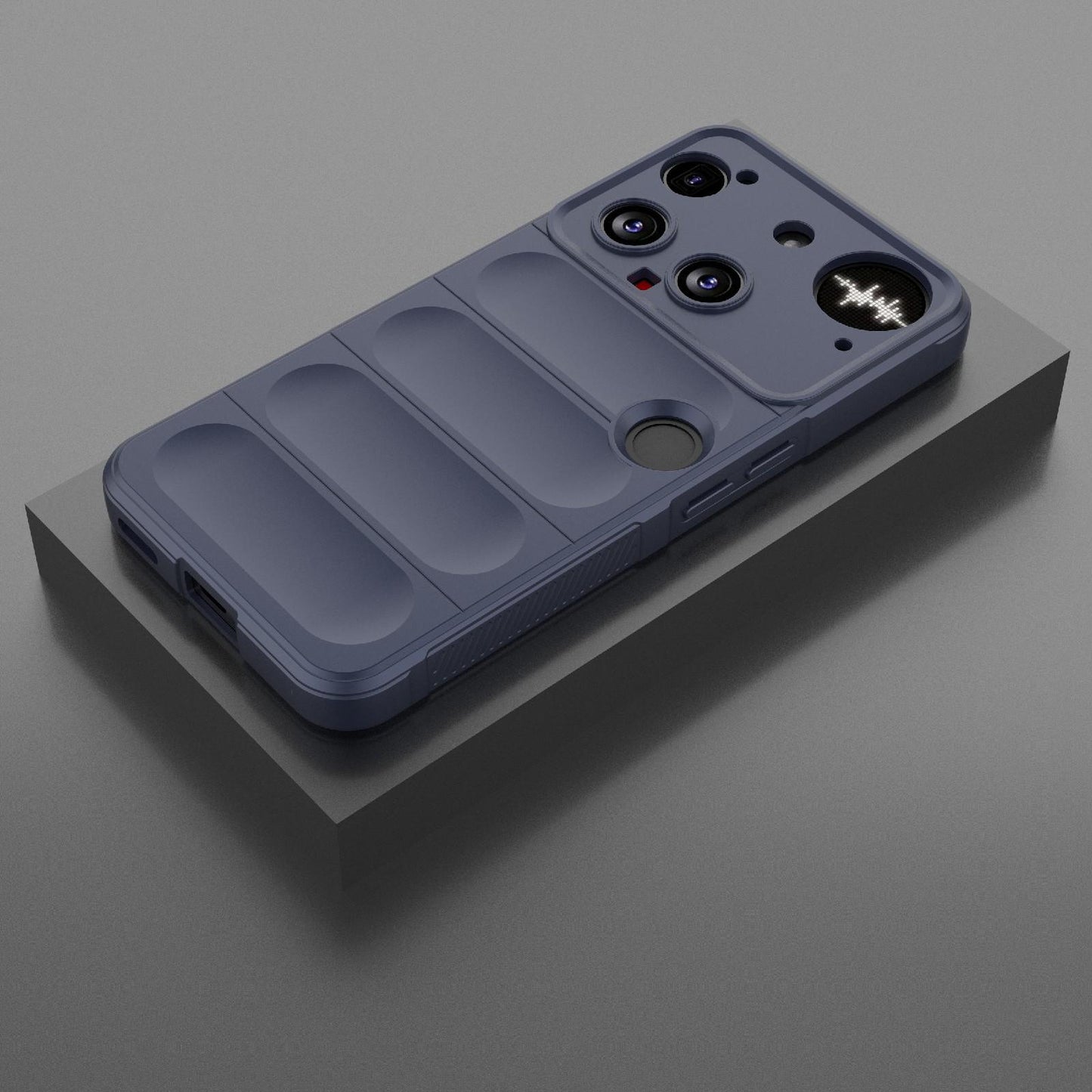 Nothing Phone 3 Magic Shield TPU + Flannel Protective Phone Case Cover, Shockproof Scratch Resistant