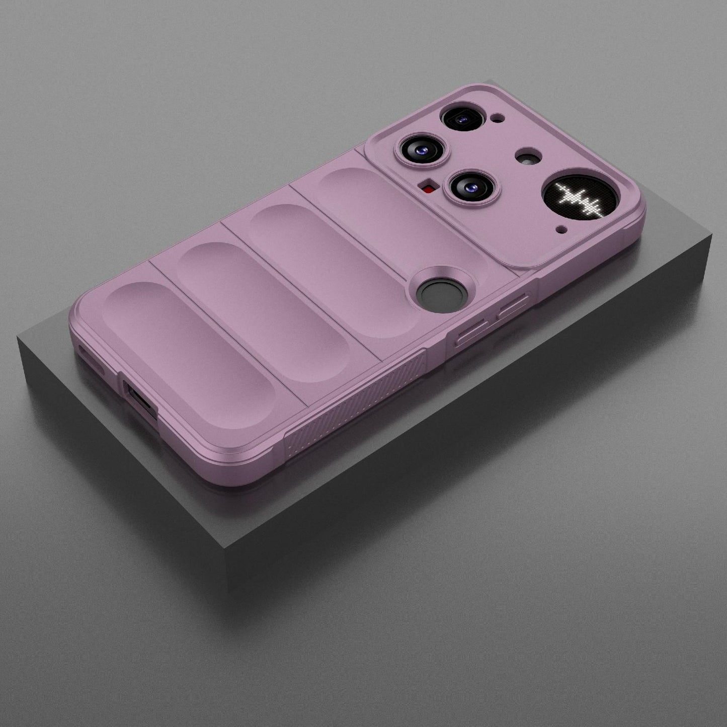 Nothing Phone 3 Magic Shield TPU + Flannel Protective Phone Case Cover, Shockproof Scratch Resistant