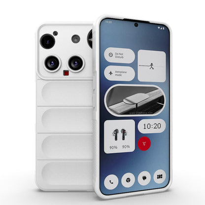 Nothing Phone 3 Magic Shield TPU + Flannel Protective Phone Case Cover, Shockproof Scratch Resistant