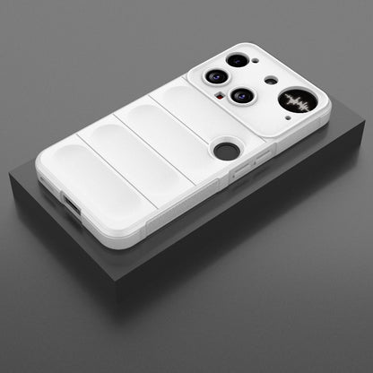 Nothing Phone 3 Magic Shield TPU + Flannel Protective Phone Case Cover, Shockproof Scratch Resistant