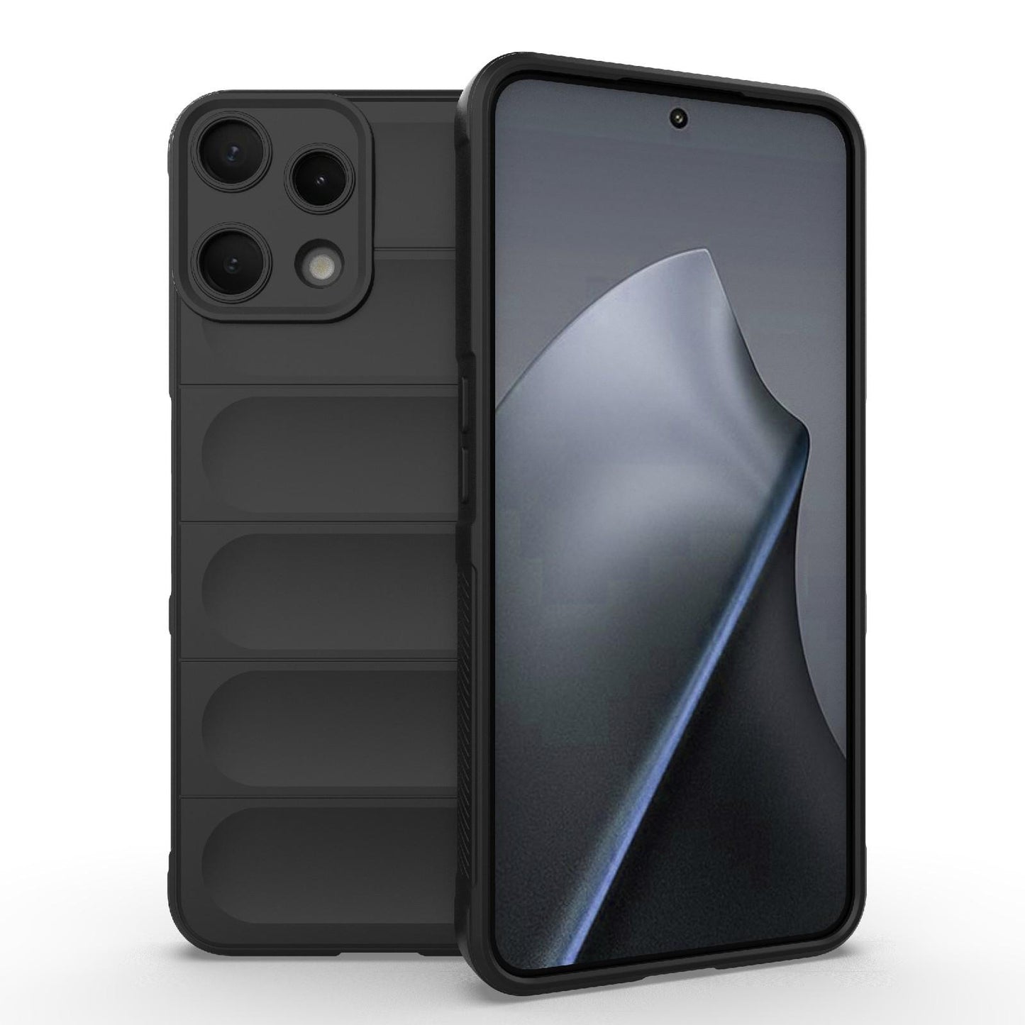 Nothing Phone 3a Lite 5G Magic Shield TPU + Flannel Protective Phone Case Cover, Shockproof Scratch Resistant