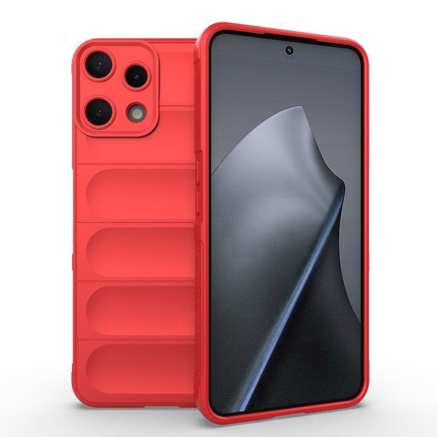 Nothing Phone 3a Lite 5G Magic Shield TPU + Flannel Protective Phone Case Cover, Shockproof Scratch Resistant