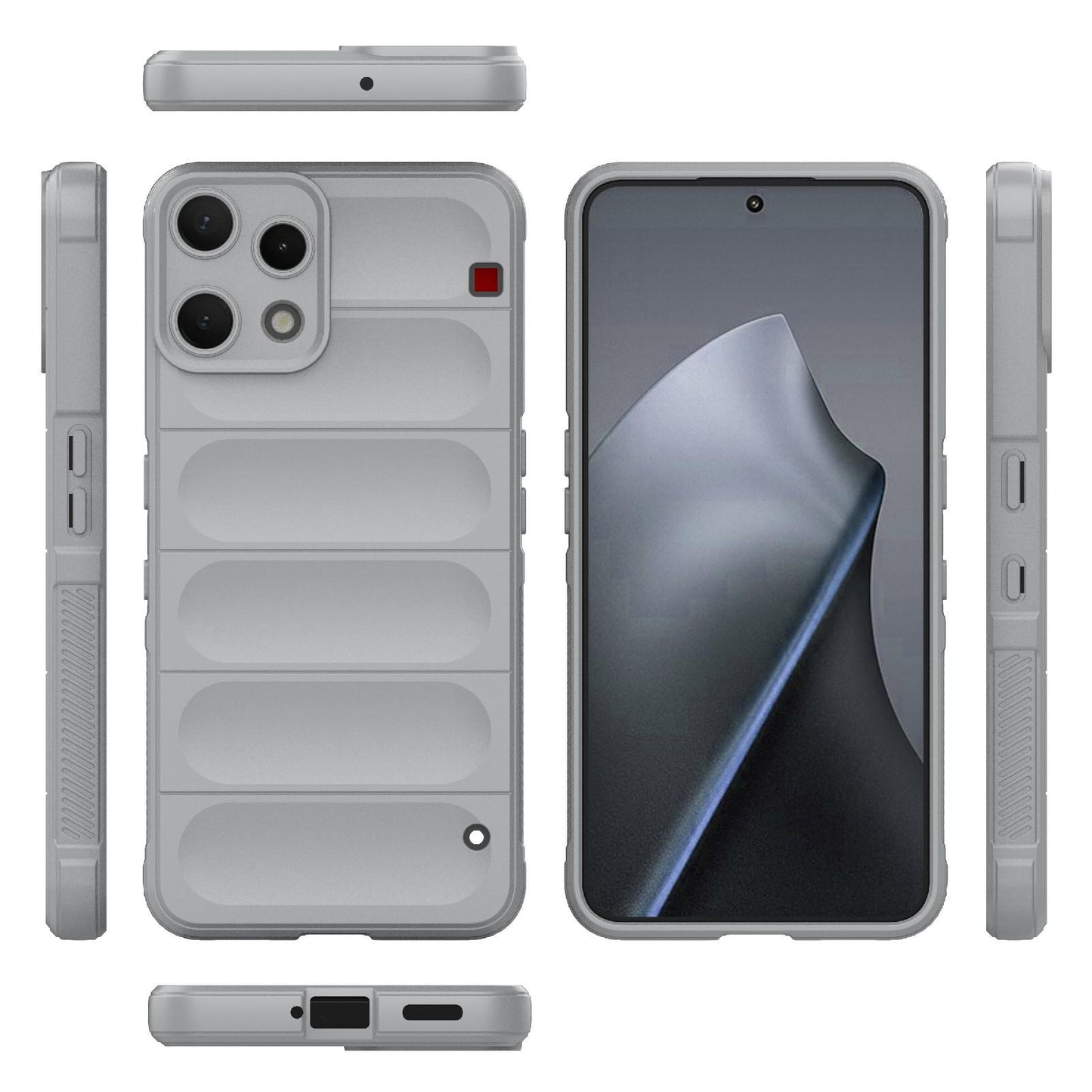 Nothing Phone 3a Lite 5G Magic Shield TPU + Flannel Protective Phone Case Cover, Shockproof Scratch Resistant