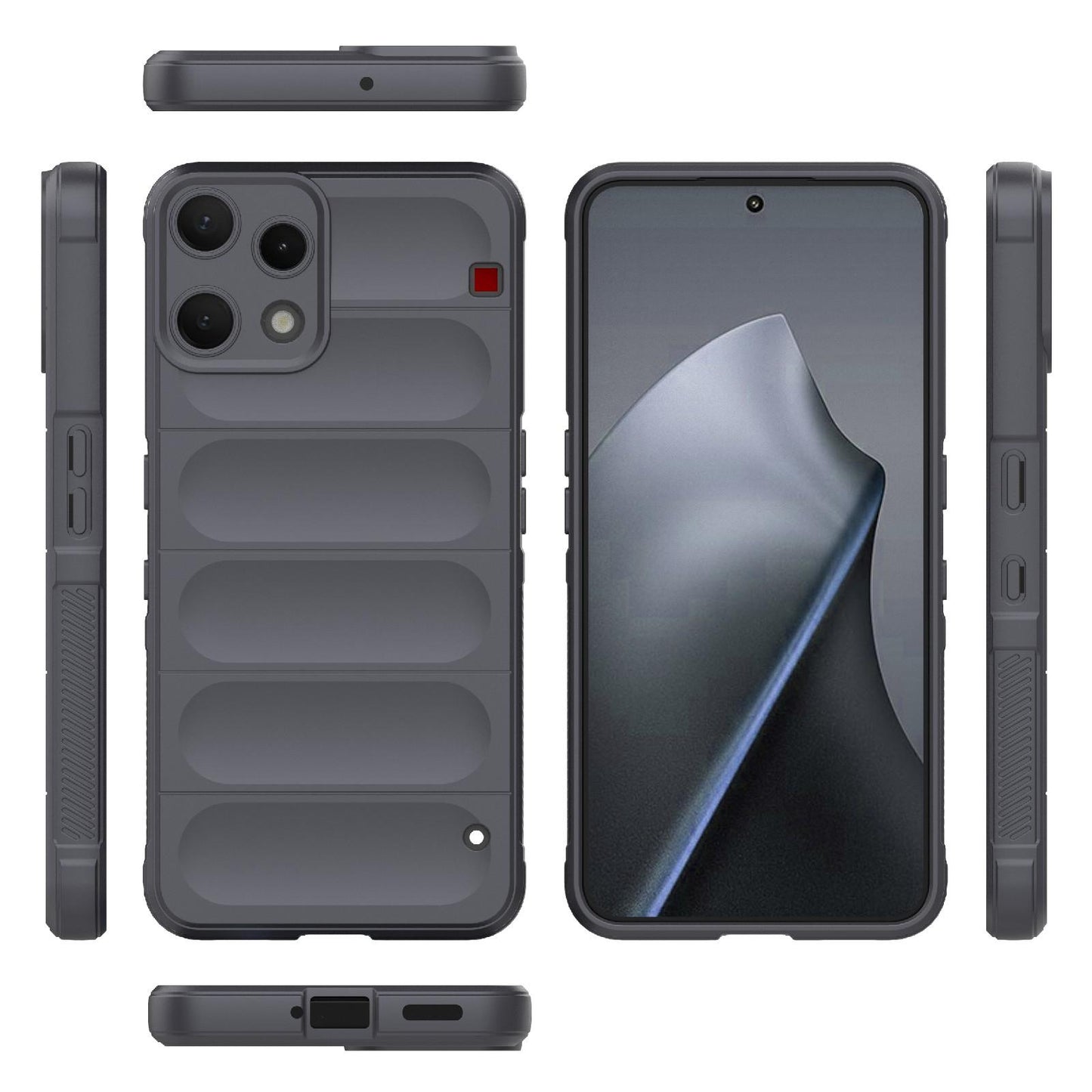 Nothing Phone 3a Lite 5G Magic Shield TPU + Flannel Protective Phone Case Cover, Shockproof Scratch Resistant