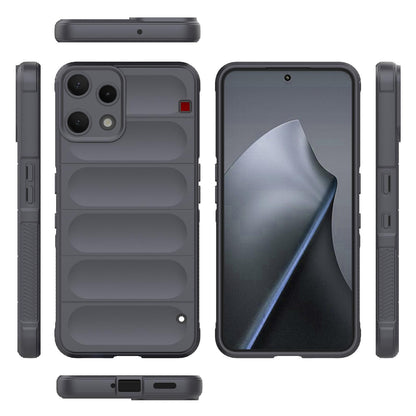 Nothing Phone 3a Lite 5G Magic Shield TPU + Flannel Protective Phone Case Cover, Shockproof Scratch Resistant