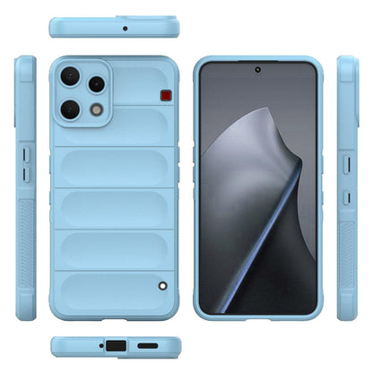 Nothing Phone 3a Lite 5G Magic Shield TPU + Flannel Protective Phone Case Cover, Shockproof Scratch Resistant