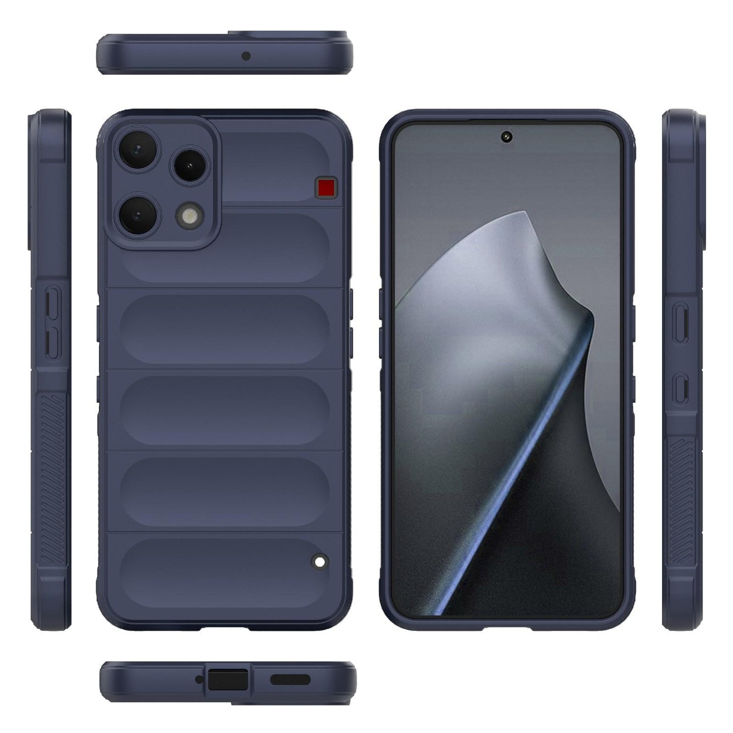 Nothing Phone 3a Lite 5G Magic Shield TPU + Flannel Protective Phone Case Cover, Shockproof Scratch Resistant