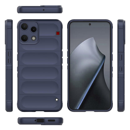 Nothing Phone 3a Lite 5G Magic Shield TPU + Flannel Protective Phone Case Cover, Shockproof Scratch Resistant