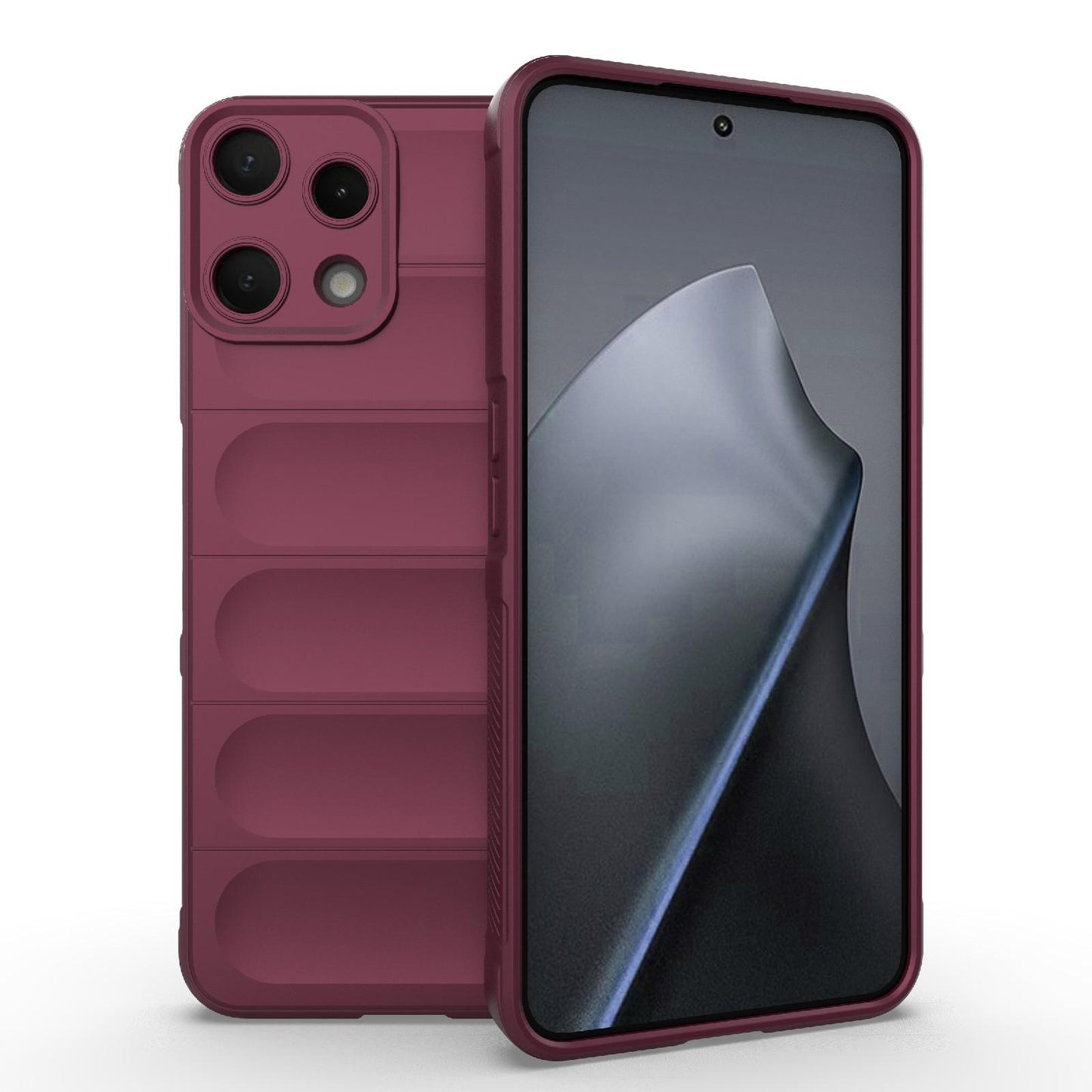 Nothing Phone 3a Lite 5G Magic Shield TPU + Flannel Protective Phone Case Cover, Shockproof Scratch Resistant