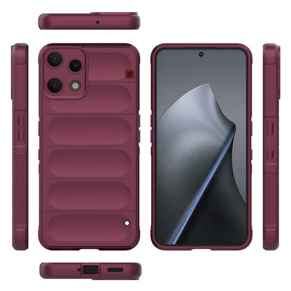 Nothing Phone 3a Lite 5G Magic Shield TPU + Flannel Protective Phone Case Cover, Shockproof Scratch Resistant