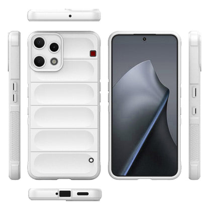 Nothing Phone 3a Lite 5G Magic Shield TPU + Flannel Protective Phone Case Cover, Shockproof Scratch Resistant