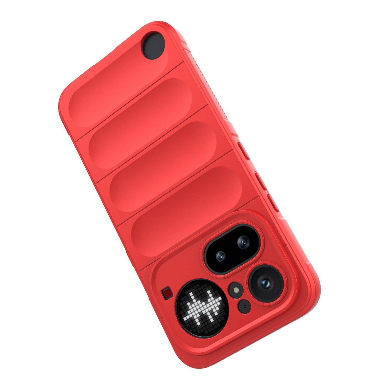 Nothing Phone 4a Pro 5G Magic Shield TPU + Flannel Protective Phone Case Cover, Shockproof Scratch Resistant