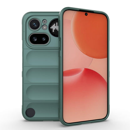 Nothing Phone 4a Pro 5G Magic Shield TPU + Flannel Protective Phone Case Cover, Shockproof Scratch Resistant