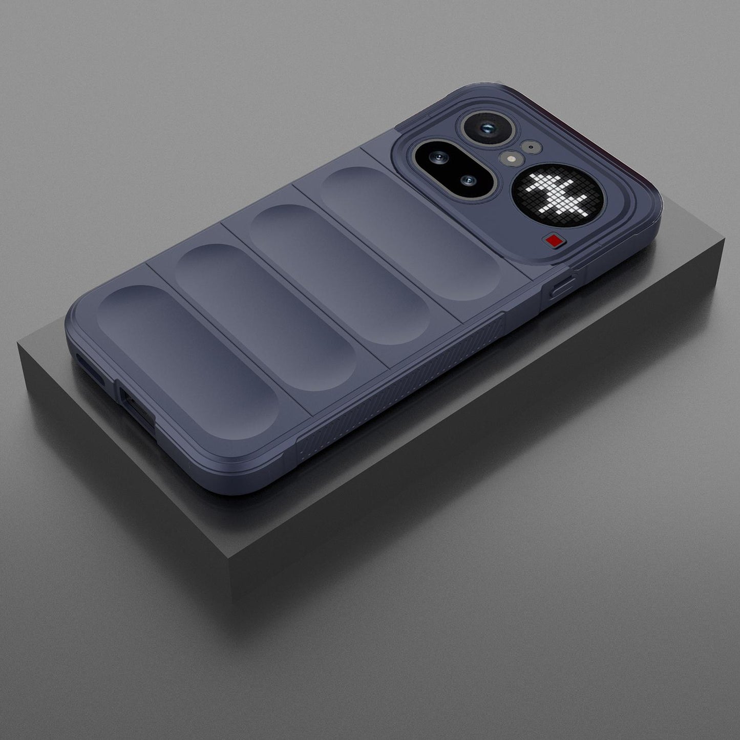 Nothing Phone 4a Pro 5G Magic Shield TPU + Flannel Protective Phone Case Cover, Shockproof Scratch Resistant
