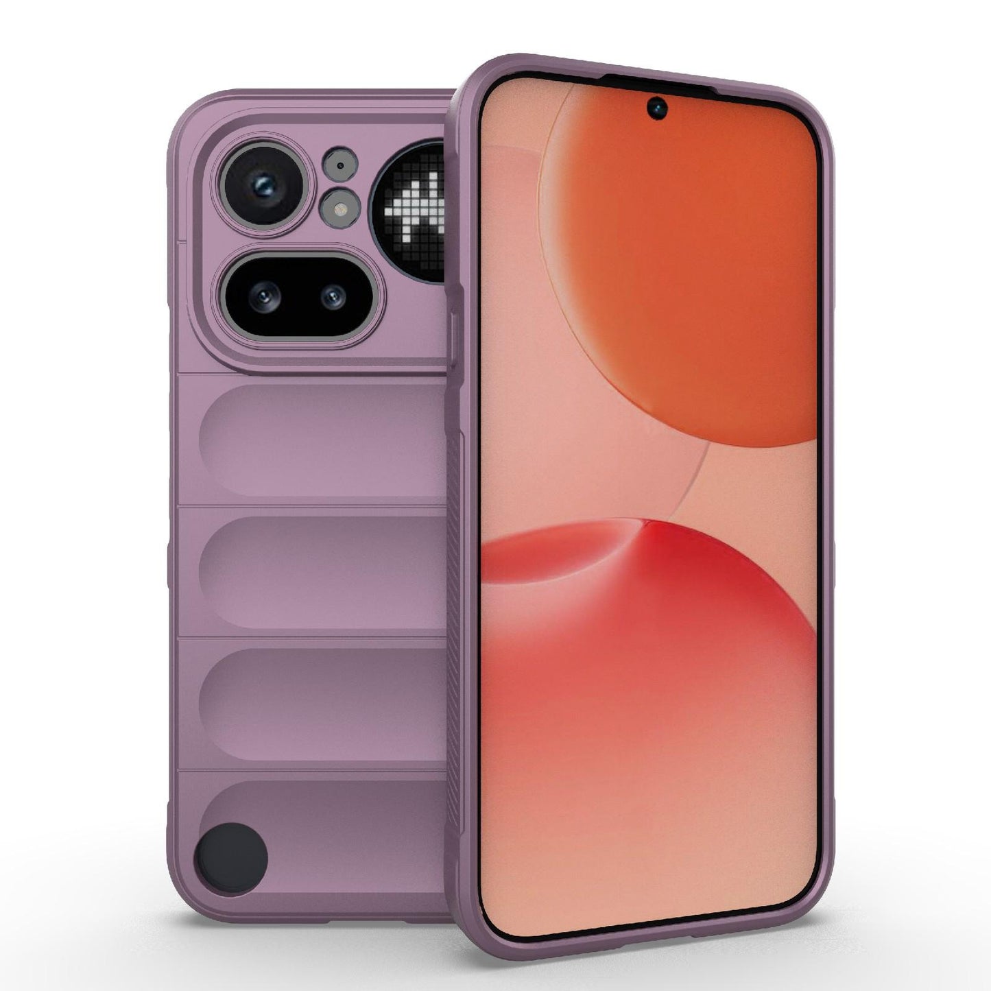 Nothing Phone 4a Pro 5G Magic Shield TPU + Flannel Protective Phone Case Cover, Shockproof Scratch Resistant