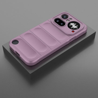 Nothing Phone 4a Pro 5G Magic Shield TPU + Flannel Protective Phone Case Cover, Shockproof Scratch Resistant