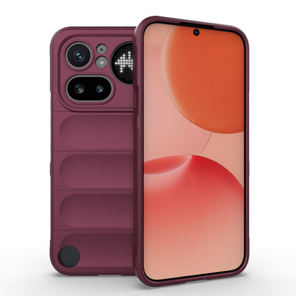 Nothing Phone 4a Pro 5G Magic Shield TPU + Flannel Protective Phone Case Cover, Shockproof Scratch Resistant