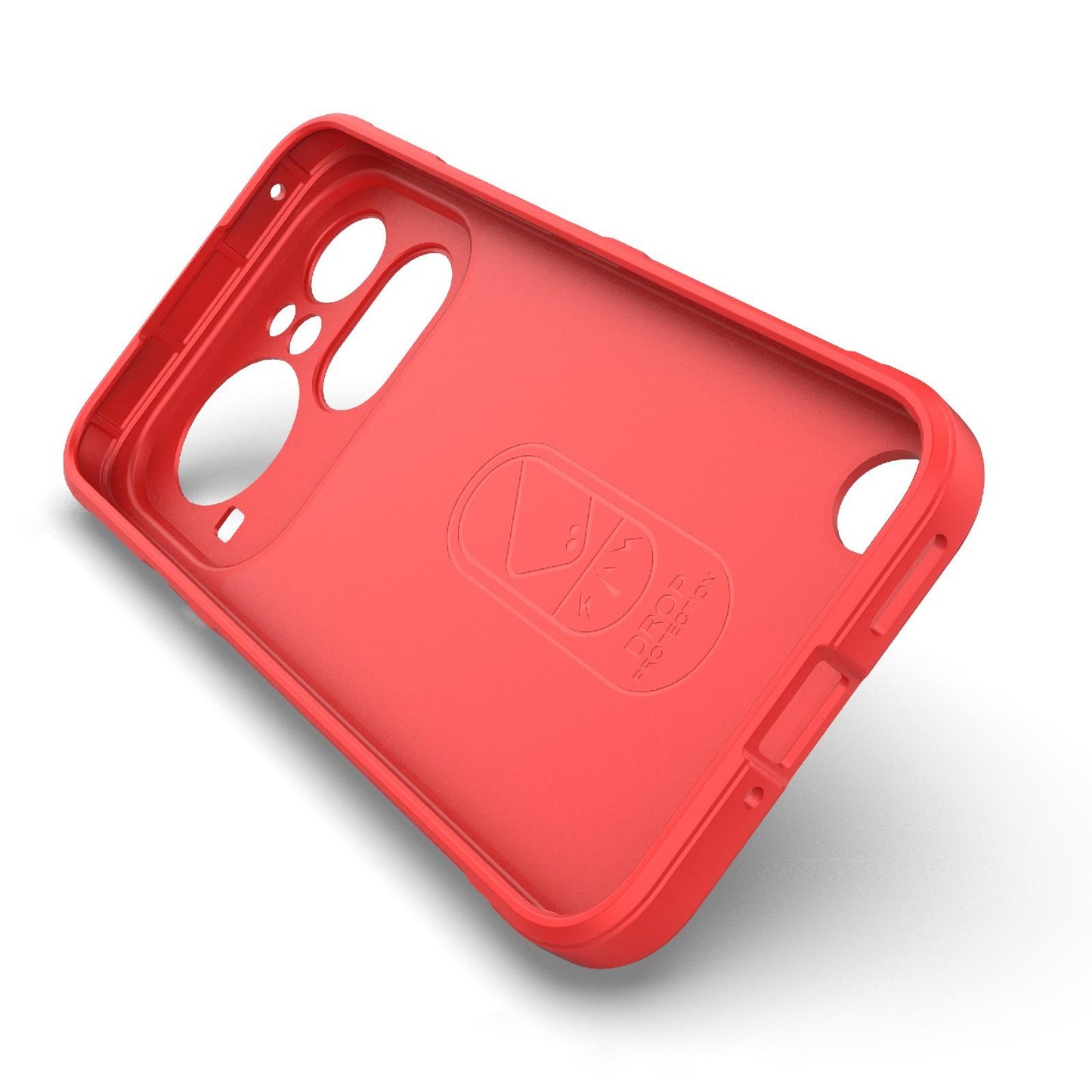 Nothing Phone 4a Pro 5G Magic Shield TPU + Flannel Protective Phone Case Cover, Shockproof Scratch Resistant