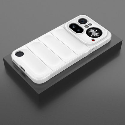 Nothing Phone 4a Pro 5G Magic Shield TPU + Flannel Protective Phone Case Cover, Shockproof Scratch Resistant