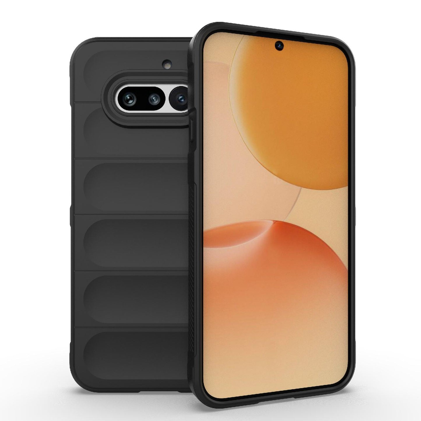 Nothing Phone 4a 5G Magic Shield TPU + Flannel Protective Phone Case Cover, Shockproof Scratch Resistant
