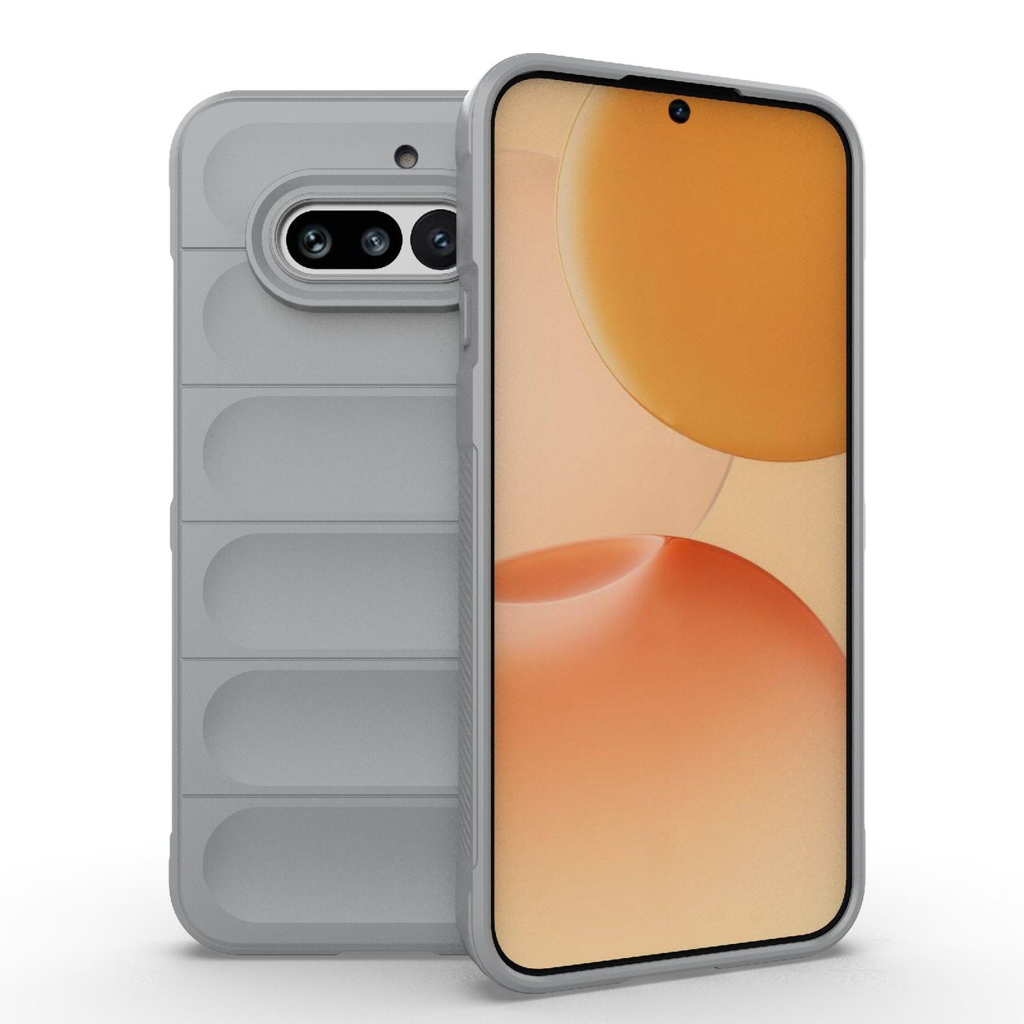 Nothing Phone 4a 5G Magic Shield TPU + Flannel Protective Phone Case Cover, Shockproof Scratch Resistant