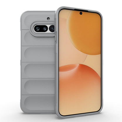 Nothing Phone 4a 5G Magic Shield TPU + Flannel Protective Phone Case Cover, Shockproof Scratch Resistant
