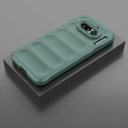 Nothing Phone 4a 5G Magic Shield TPU + Flannel Protective Phone Case Cover, Shockproof Scratch Resistant