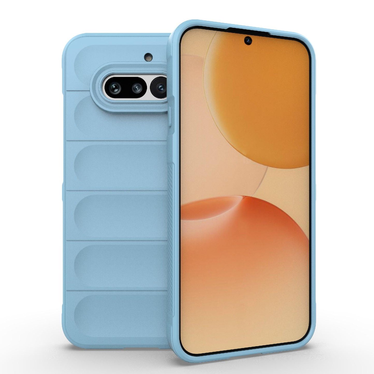 Nothing Phone 4a 5G Magic Shield TPU + Flannel Protective Phone Case Cover, Shockproof Scratch Resistant