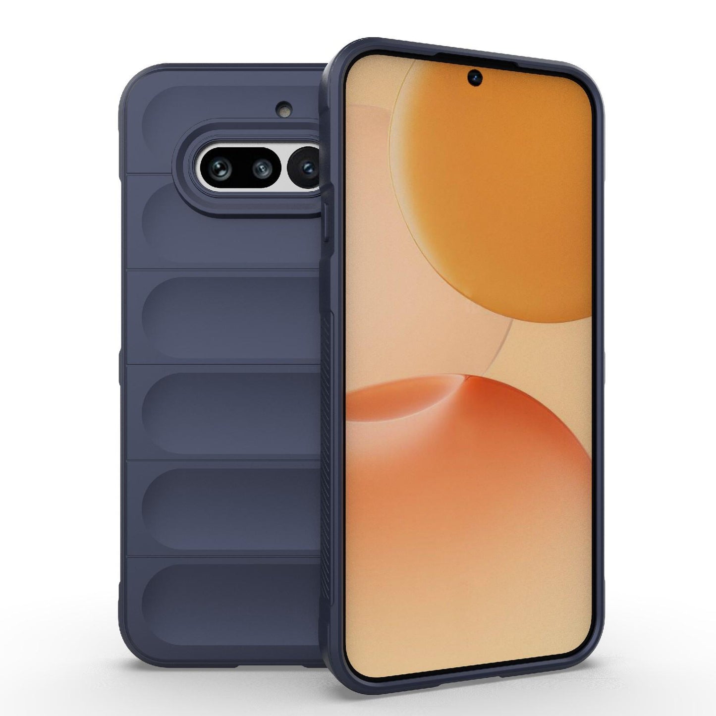 Nothing Phone 4a 5G Magic Shield TPU + Flannel Protective Phone Case Cover, Shockproof Scratch Resistant