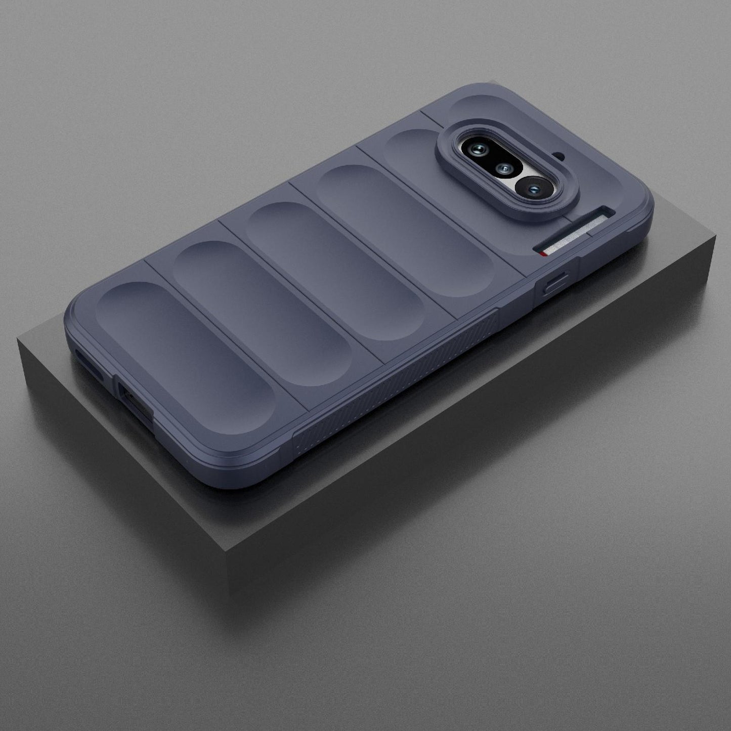 Nothing Phone 4a 5G Magic Shield TPU + Flannel Protective Phone Case Cover, Shockproof Scratch Resistant
