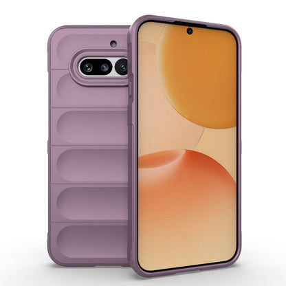 Nothing Phone 4a 5G Magic Shield TPU + Flannel Protective Phone Case Cover, Shockproof Scratch Resistant