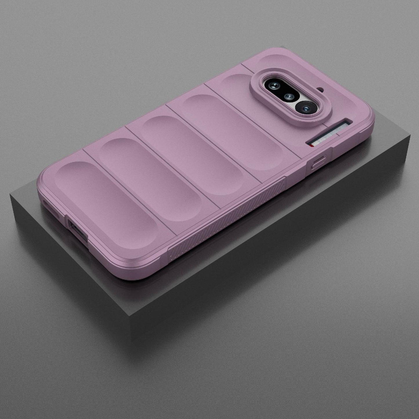 Nothing Phone 4a 5G Magic Shield TPU + Flannel Protective Phone Case Cover, Shockproof Scratch Resistant