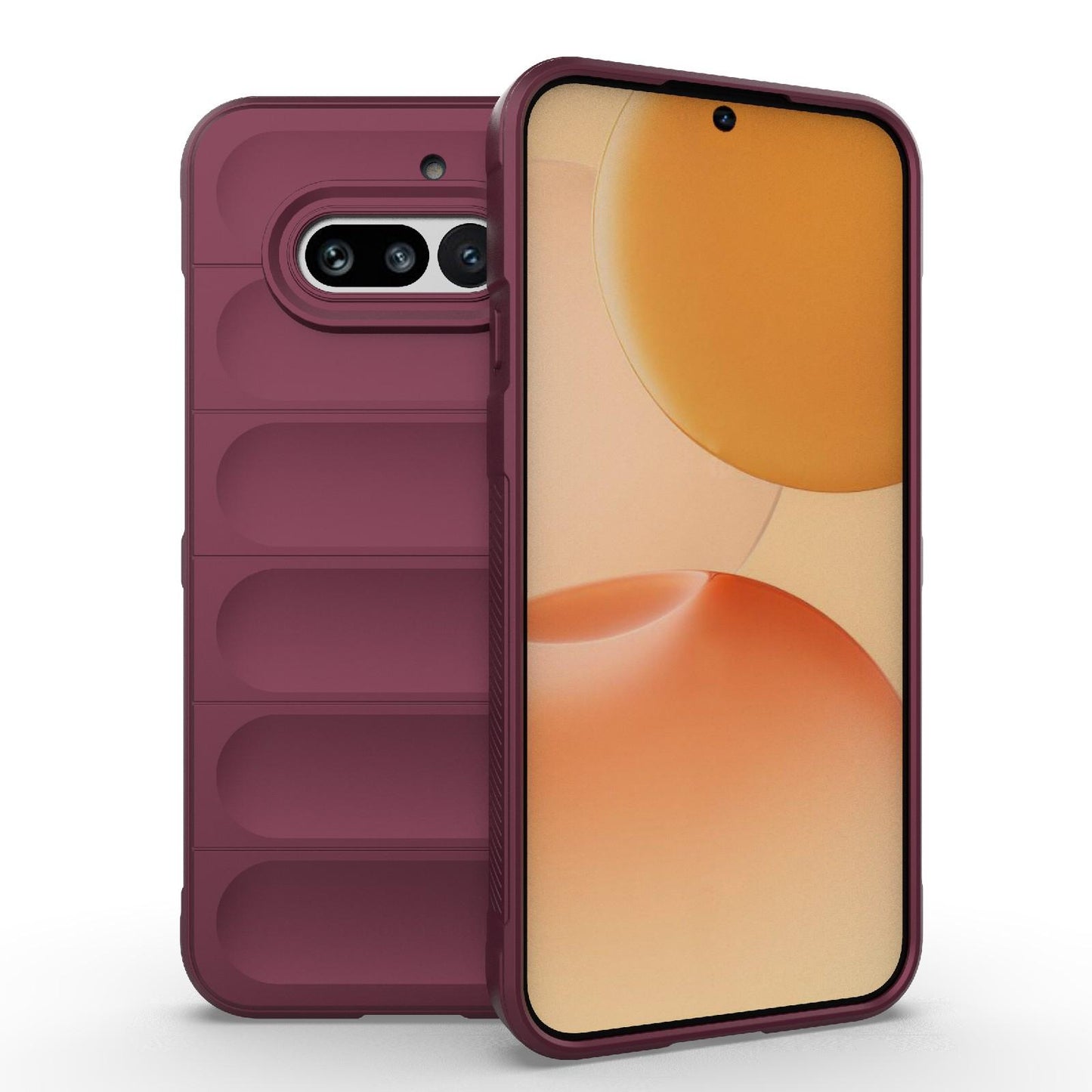 Nothing Phone 4a 5G Magic Shield TPU + Flannel Protective Phone Case Cover, Shockproof Scratch Resistant