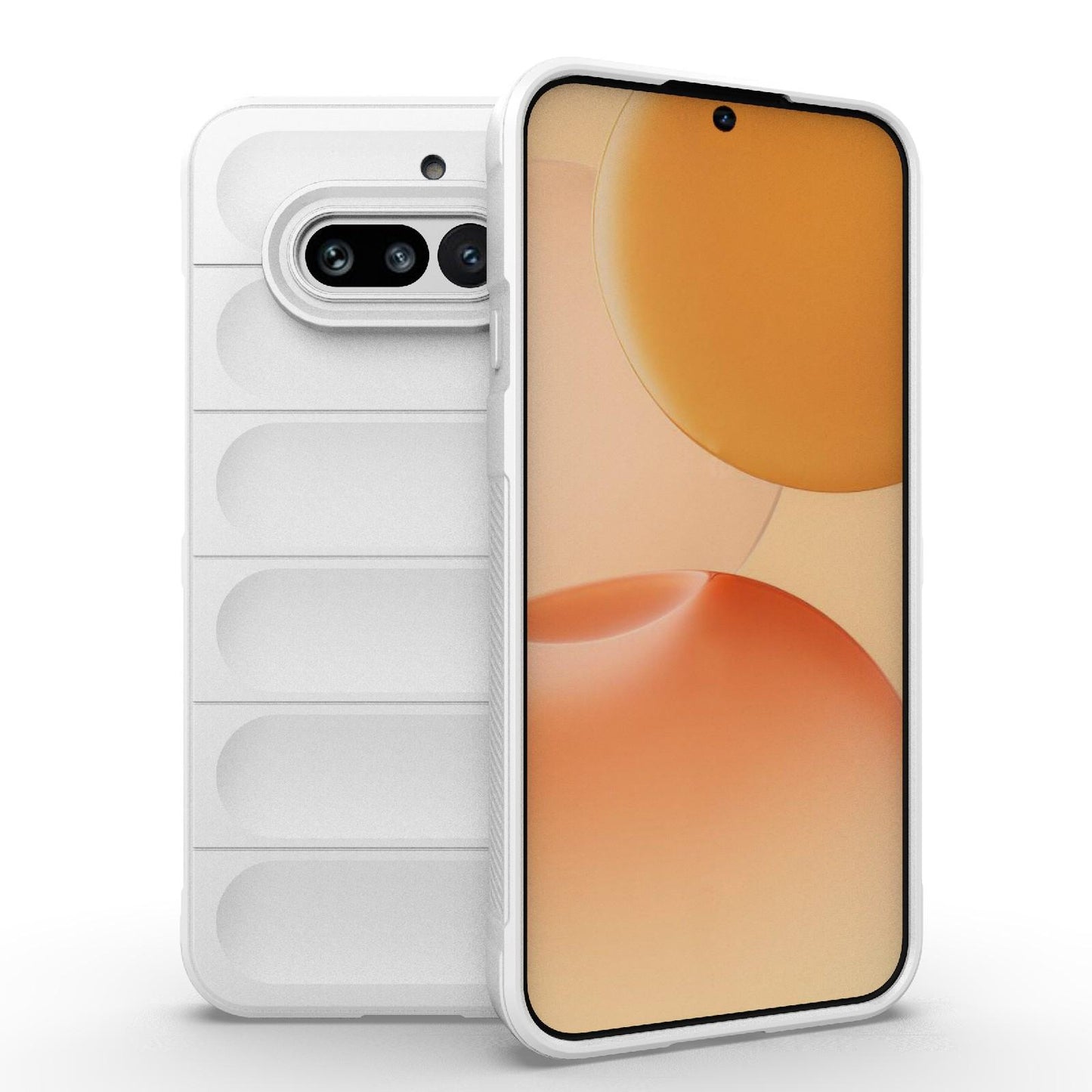 Nothing Phone 4a 5G Magic Shield TPU + Flannel Protective Phone Case Cover, Shockproof Scratch Resistant