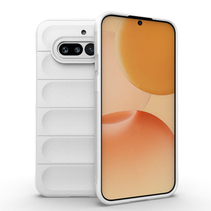 Nothing Phone 4a 5G Magic Shield TPU + Flannel Protective Phone Case Cover, Shockproof Scratch Resistant