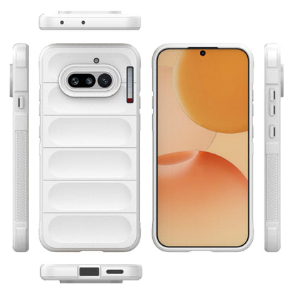 Nothing Phone 4a 5G Magic Shield TPU + Flannel Protective Phone Case Cover, Shockproof Scratch Resistant