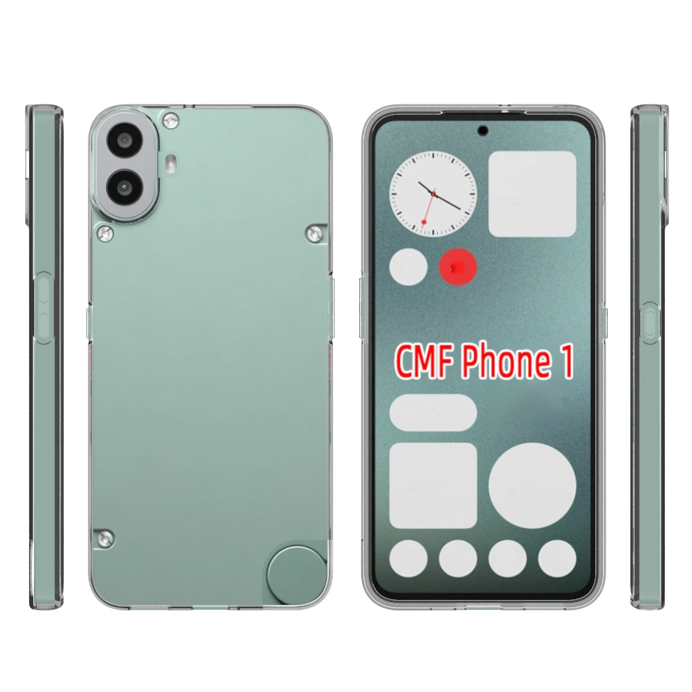 Nothing CMF Phone 1 Waterproof Texture TPU Protective Phone Case Shockproof Cover