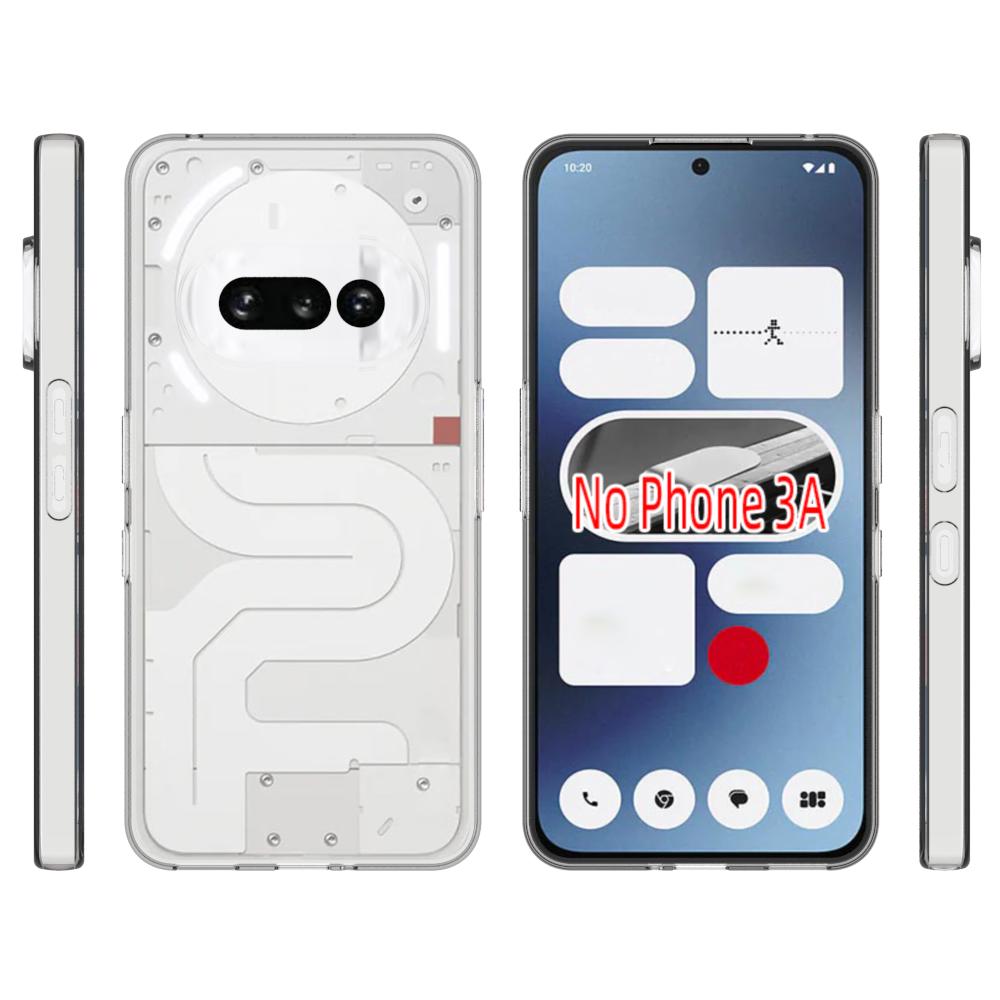 Nothing Phone 3a Waterproof Texture TPU Protective Phone Case Shockproof Cover