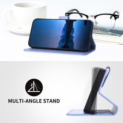 Honor X7b 5G Carbon Fiber Buckle Leather Phone Case with Lanyard, PU Leather TPU Wallet Cover with Card Slot, Cash Compartment, Stand Function & Scratch Protection