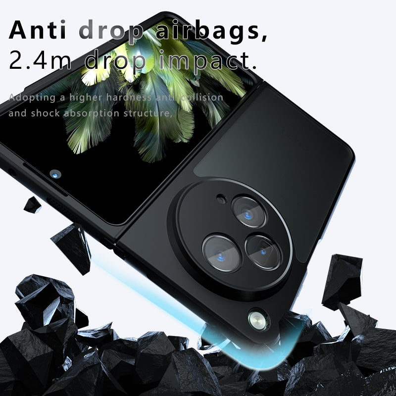 OPPO Find N3 Armor Precise Hole PC Hybrid TPU Phone Case with Full Protection Shockproof Cover