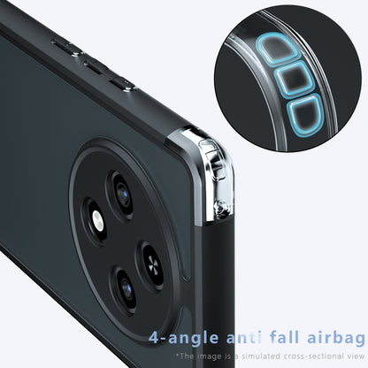 OPPO A3 Pro Armor Precise Hole PC Hybrid TPU Phone Case with Full Protection Shockproof Cover