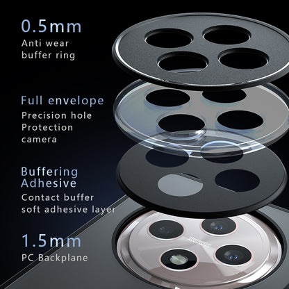OPPO F27 Armor Precise Hole PC Hybrid TPU Phone Case with Full Protection Shockproof Cover