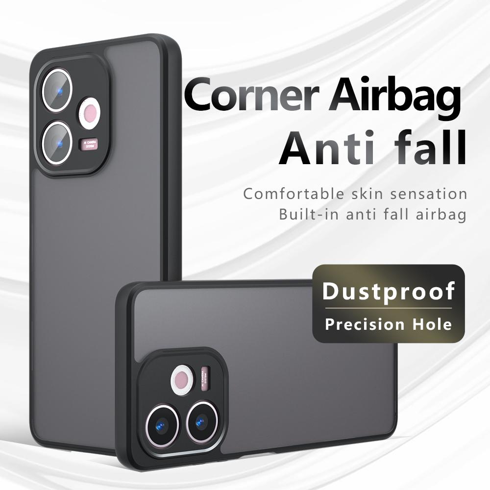 OPPO A5 Energy Armor Precise Hole PC Hybrid TPU Phone Case with Full Protection Shockproof Cover