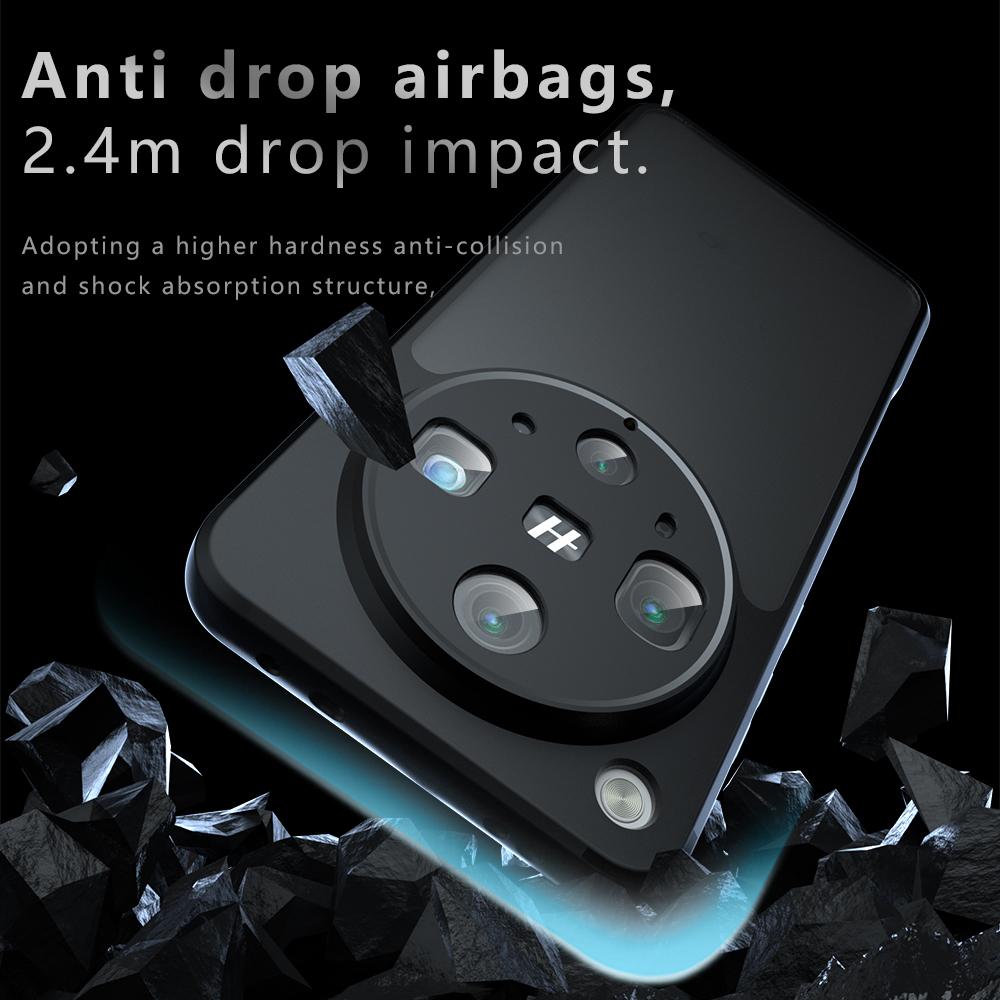OPPO Find X8 Ultra Armor Precise Hole PC Hybrid TPU Phone Case with Full Protection Shockproof Cover