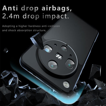 OPPO Find X8 Ultra Armor Precise Hole PC Hybrid TPU Phone Case with Full Protection Shockproof Cover