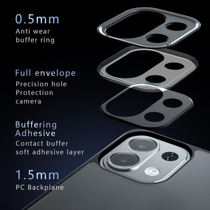 OPPO K13x Armor Precise Hole PC Hybrid TPU Phone Case with Full Protection Shockproof Cover